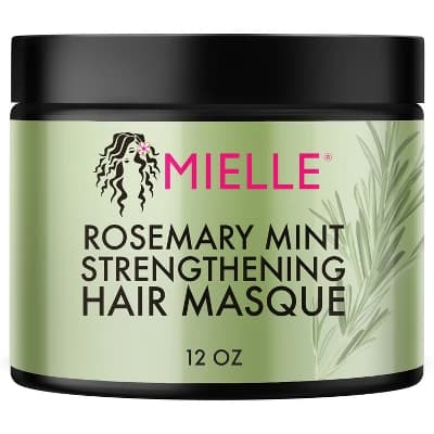 Mielle Organics Rosemary Mint Strengthening Hair Masque - 12oz - Image 1