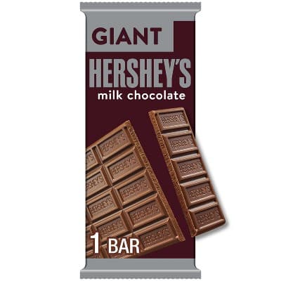 Hershey's Milk Chocolate Giant Candy Bar - 7.56oz