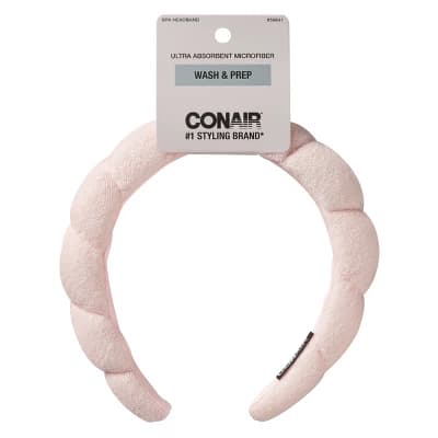 Conair Spa Bubble Polyester Headband - Pink - Image 1
