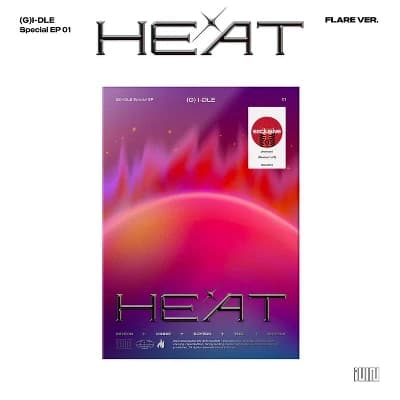 (G)I-DLE - HEAT (Target Exclusive, CD) (FLARE VER.) - Image 1