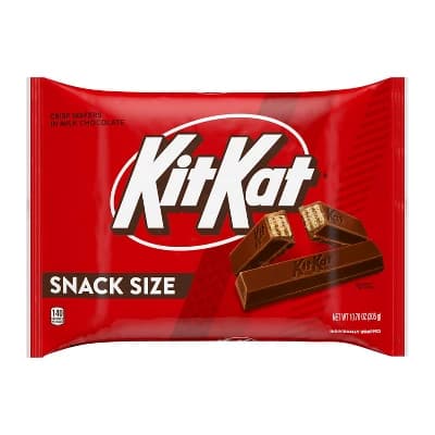 Kit Kat Milk Chocolate Snack Size Wafer Candy Bars - 10.78oz - Image 1
