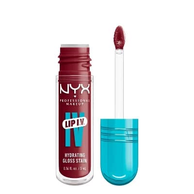 NYX Professional Makeup Lip IV Hydrating Lip Gloss Stain - 0.16 fl oz - Image 1