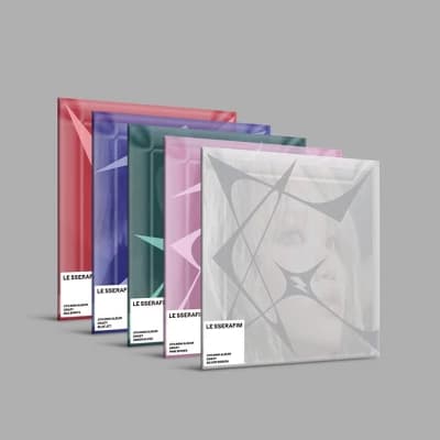 Le Sserafim - 4th Mini Album - Crazy (Compact Ver.) (CD) - Image 1