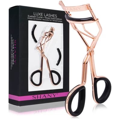 SHANY Luxe Lashes Eyelash Curler - Rose Gold - Image 1