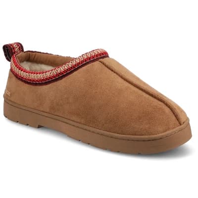 Vance Mens Wheeler Clog Slipper, Chestnut XL(13-14) - Image 1