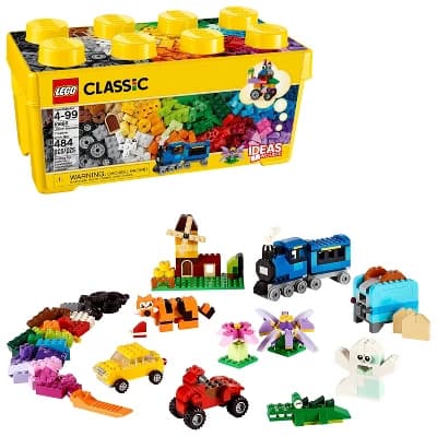 LEGO Classic Medium Creative Brick Box Building Toys for Creative Play, Kids Creative Kit 10696 - Image 1