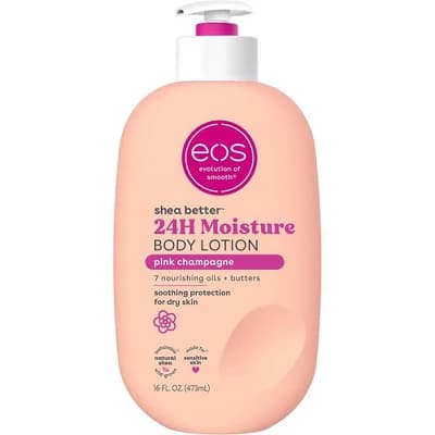 eos Shea Better 24H Moisture Body Lotion - Pink Champagne - 16oz - Image 1