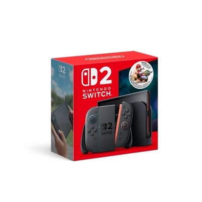 Nintendo Switch 2 Console + Mario Kart World Bundle (Digital Download Code) - Image 1