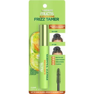 Garnier Fructis Sleek & Shine Frizz Tamer Slick Back Hair Serum Wand - 0.27 fl oz - Image 1