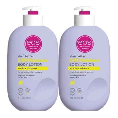 eos 2 Pack/16fl oz Each Shea Better Moisture Body Lotion - Vanilla Cashmere - Image 1