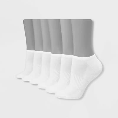 Hanes Moves Premium Women's 6pk No Show Socks, X-Temp Size 5-9 - Image 1