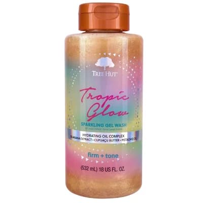 Tree Hut Tropic Glow Foaming Gel Body Wash - 18 fl oz - Image 1