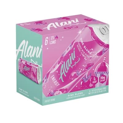 Alani Nu Pink Slush Energy Drink - 6pk/12 fl oz Cans - Image 1