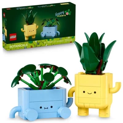 LEGO Botanicals Happy Plants Toy for Kids 9+ 10349 - Image 1