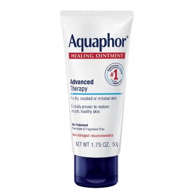 Aquaphor Healing Ointment Skin Protectant and Moisturizer for Dry and Cracked Skin Unscented - 1.75oz - Image 1