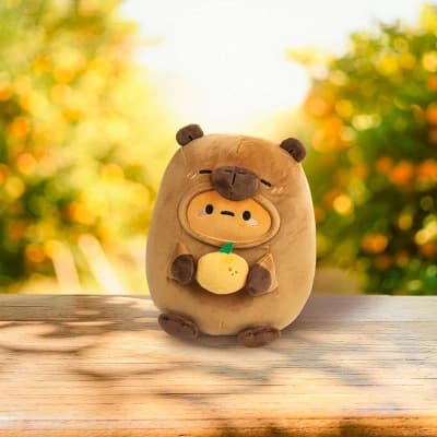 Smoko Capybara Tayto: Cotton Plush Character Doll - Image 1
