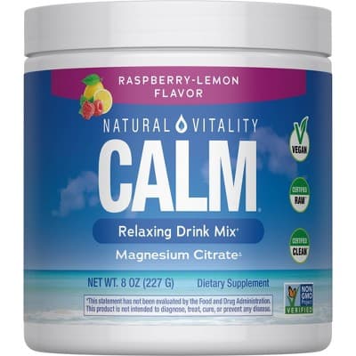 Natural Vitality CALM Raspberry Lemon