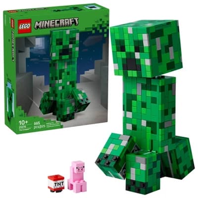 LEGO Minecraft The Creeper Gaming Kids Building Toy 21276 - Image 1