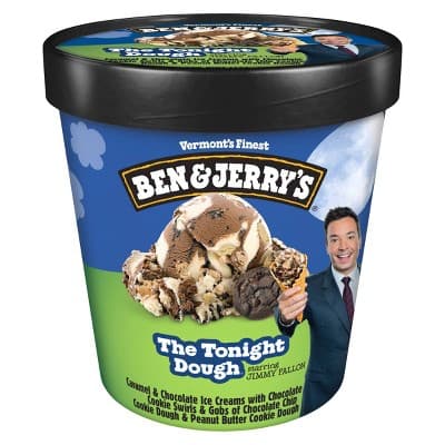 Ben and Jerry's The Tonight Dough Caramel & Chocolate Ice Cream - 16 fl oz