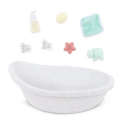 LullaBaby Doll Bathtub & Accessories Set - Image 1