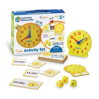 Learning Resources Time Activity Set, Teacher Supplies - Image 1