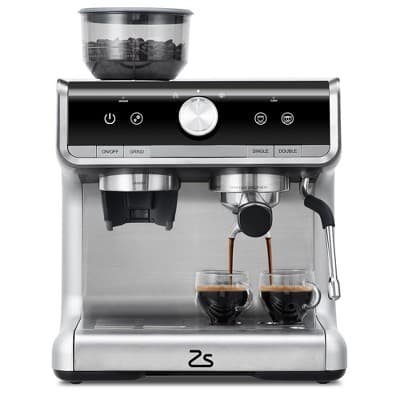 Espresso Machine with Grinder