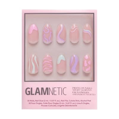 Glamnetic Press-On Women's Manicure Fake Nails - Wild Card - 30ct - Ulta Beauty