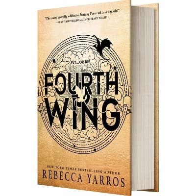Fourth Wing - by Rebecca Yarros (Hardcover) - Image 1