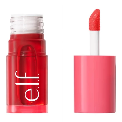 e.l.f. Sheer For It Blush Tint - Buildable Stain For Lips + Cheek - Pink Positive - 0.22 fl oz - Image 1