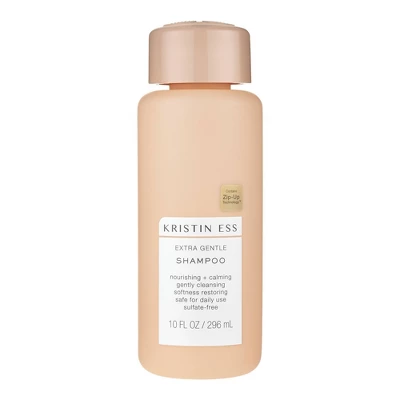 Kristin Ess Hair Extra Gentle Shampoo for Sensitive Skin + Scalp, Gently Cleanses, Color Safe, Sulfate Free + Vegan - 10 fl oz - Image 1
