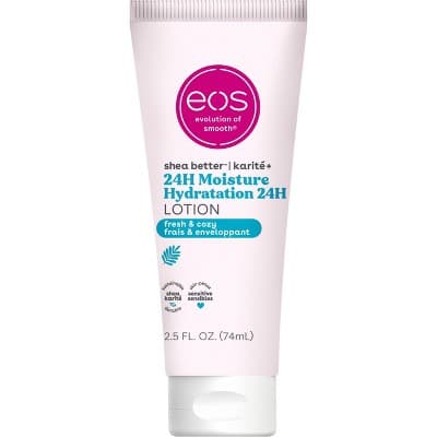 eos Mini Body Lotion - Fresh & Cozy - Travel Size - 2.5 fl oz