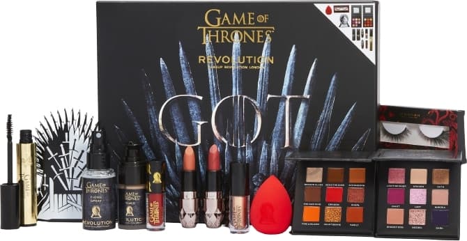 Advent Calendar, 12 products - Makeup Revolution X Game Of Thrones 12 Days Advent Calendar | MAKEUP - Image 1