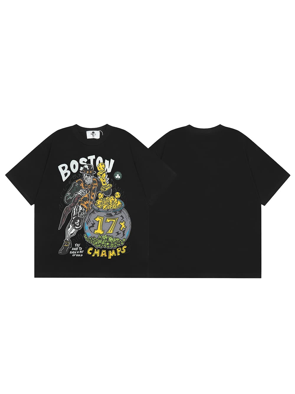 Bounty Hunter Cartoon Print Tee - Image 1
