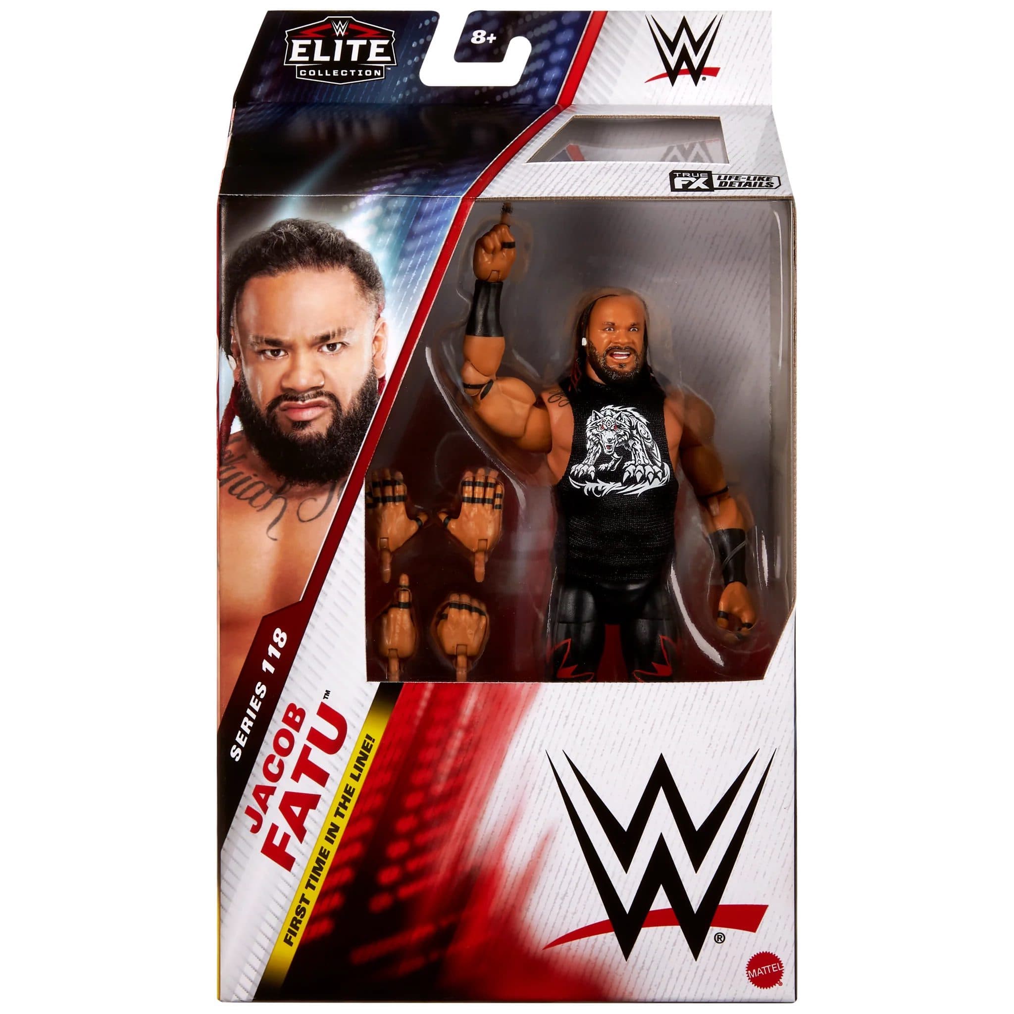WWE Mattel Elite Collection Series 118 Jacob Fatu PREORDER SHIPS JUNE/JULY - Image 1