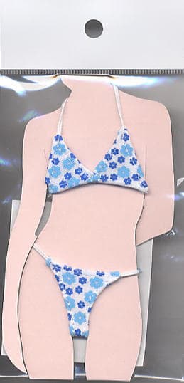 Bikini Swimsuit (Pedicel/Blue) (Fashion Doll) - Image 1