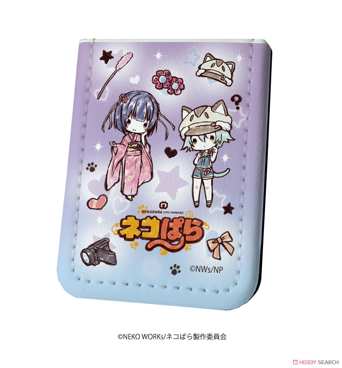Leather Sticky Notes Book [Nekopara] 04 Shigure & Cacao (GraffArt) (Anime Toy) - Image 1
