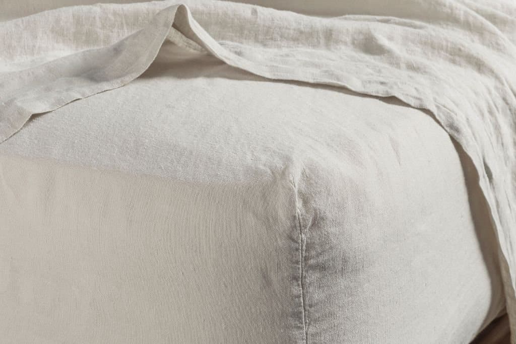 Bedfolk Linen Fitted Sheet
