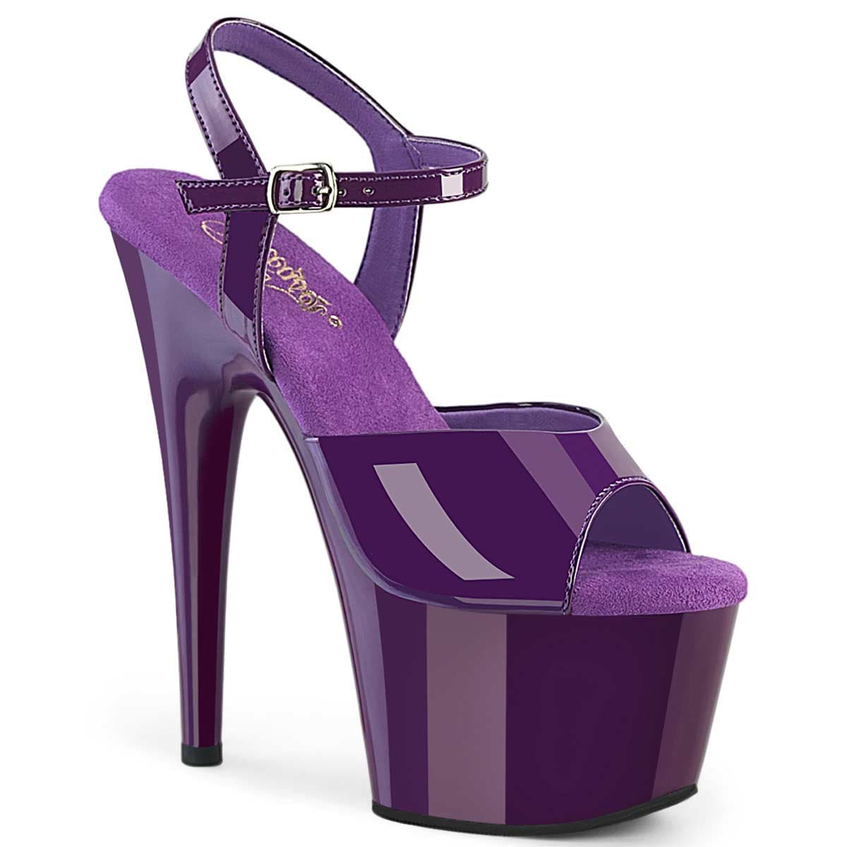 Pleaser Adore-709 - Purple Patent in Sexy Heels & Platforms - $55.95 - Image 1