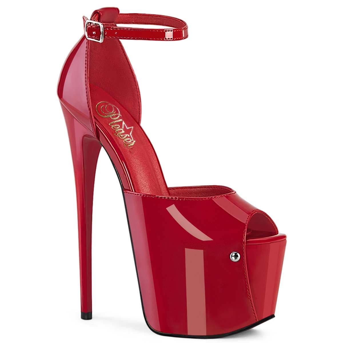 Pleaser Jubilant-15 - Red Patent in Sexy Heels & Platforms - $71.95 - Image 1