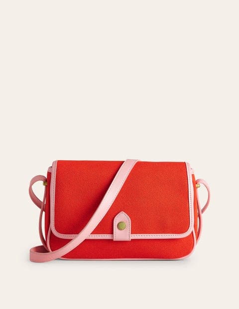 Structured Cross-Body Bag - Firecracker - Image 1