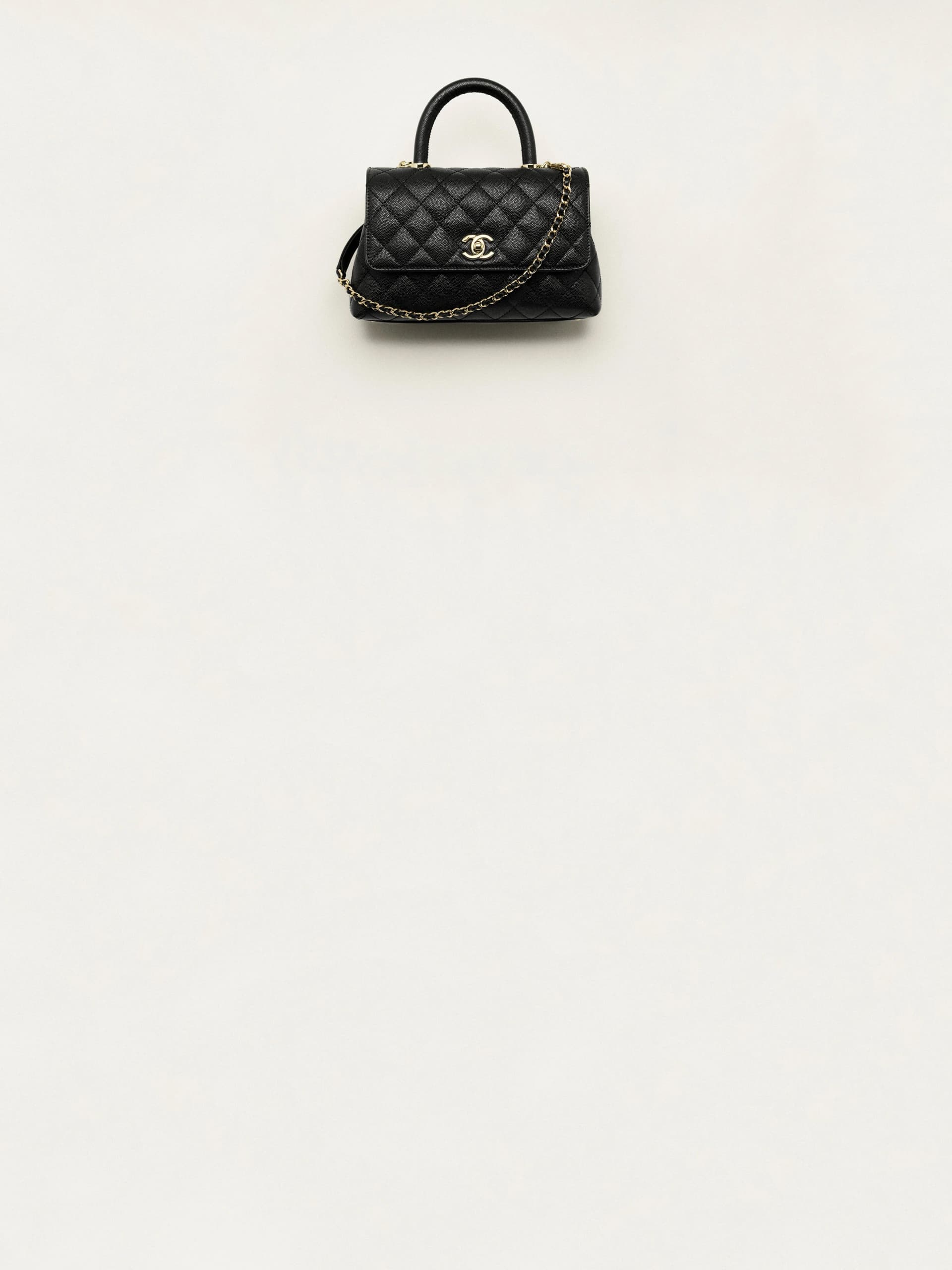 Flap Bag with Top Handle - Image 1