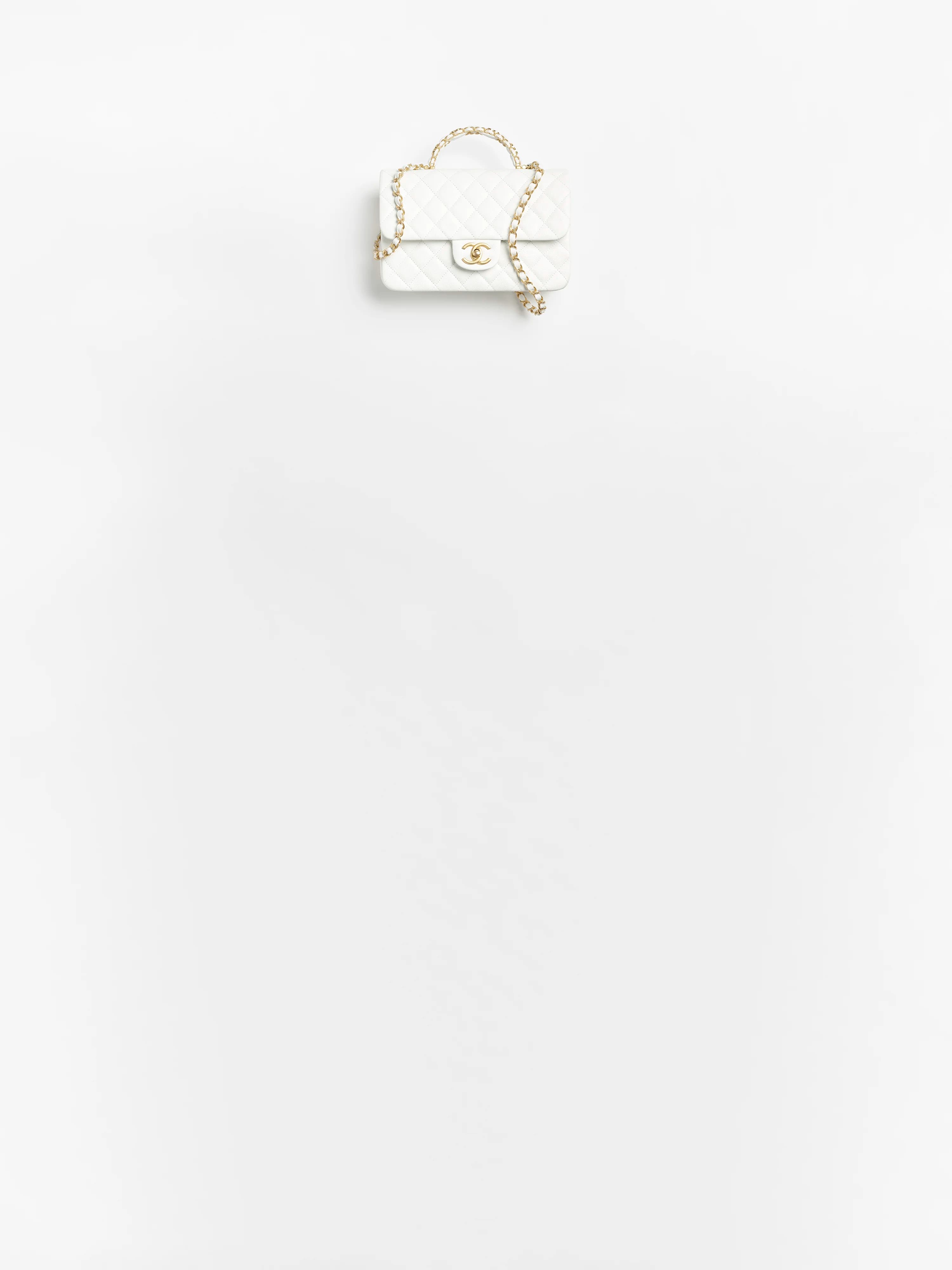 Small Flap Bag with Top Handle - Image 1