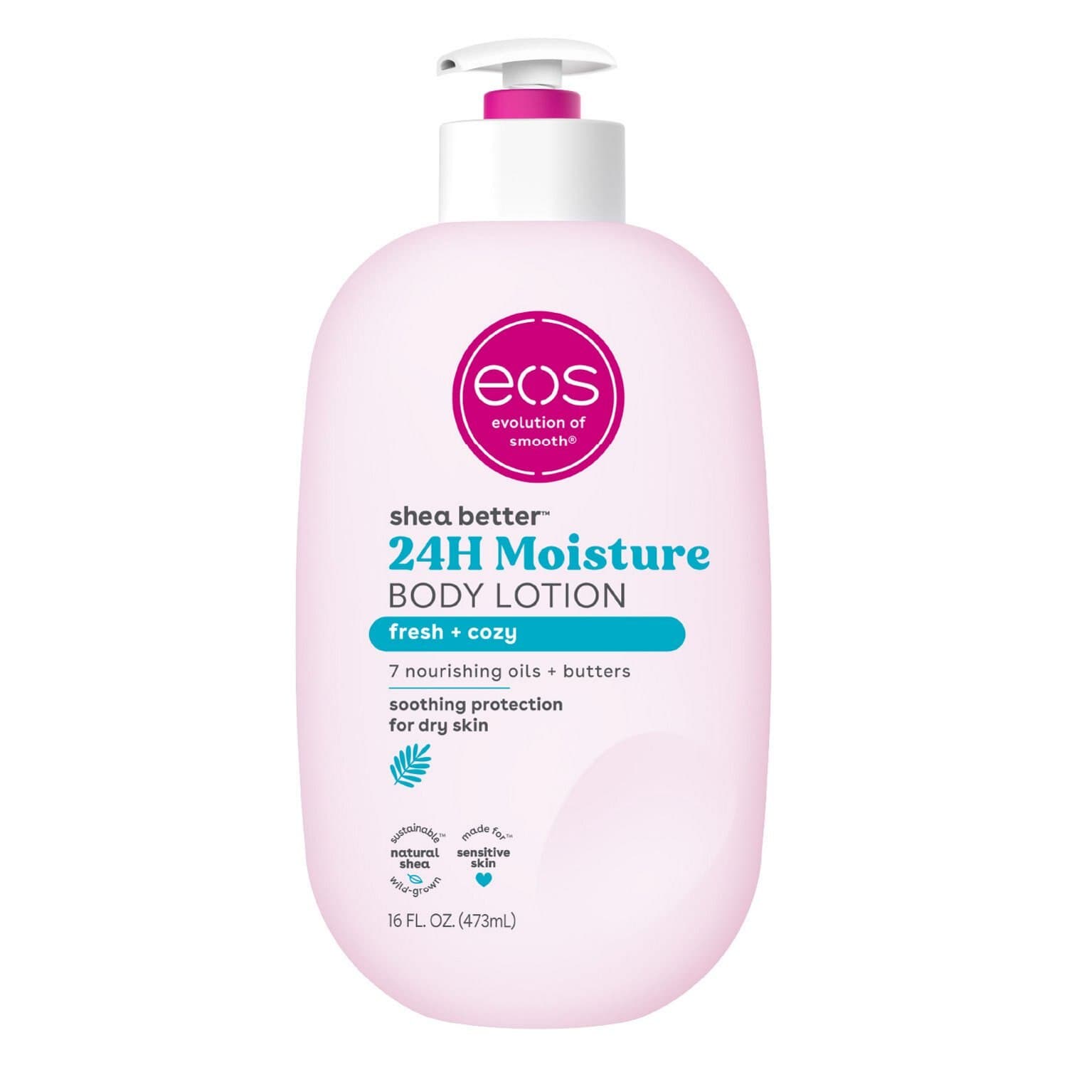 eos Body Lotion, Fresh & Cozy, 16 OZ
