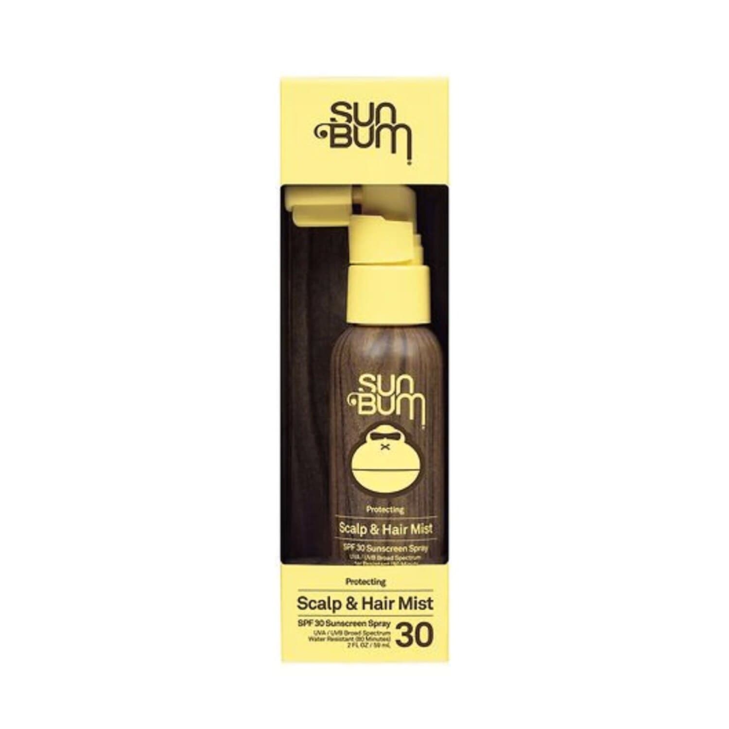 Sun Bum SPF 30 Sunscreen Scalp and Hair Mist, 2 FL OZ - Image 1