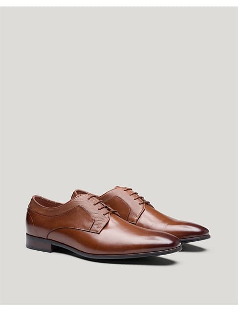 Politix Leather Derby Dress Shoe | David Jones - Image 1