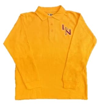 Lutheran North Logo Long Sleeve Unisex Fit Lacoste Polo - Image 1