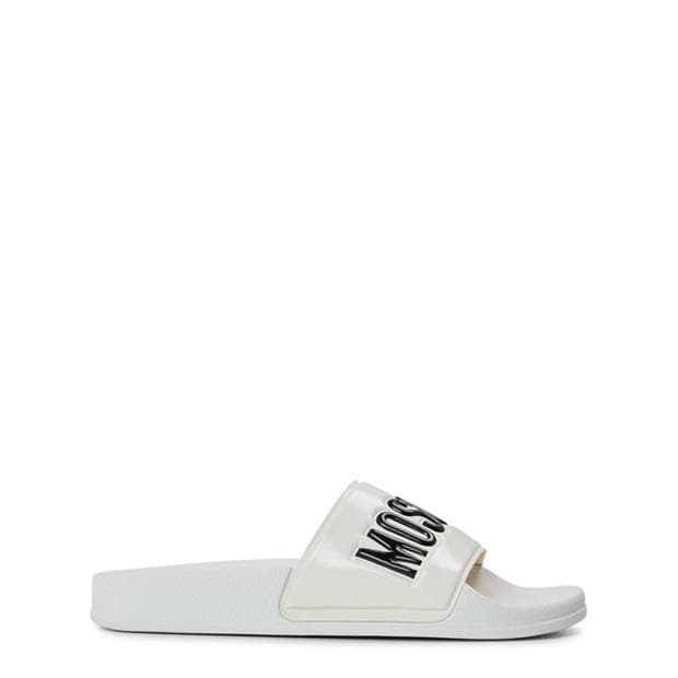 Moschino Unisex Adults Slider Slippers - Image 1