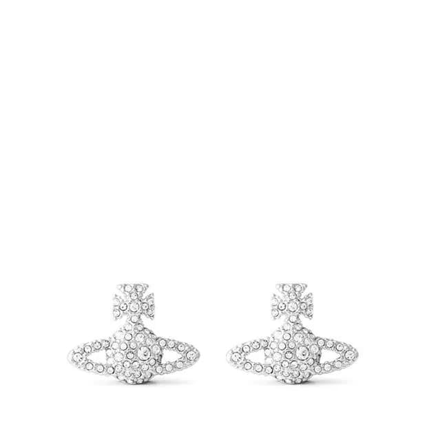 VIVIENNE WESTWOOD Women's Orb Motif Jewel Grace Stud Earrings - Image 1