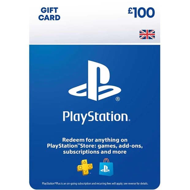 PlayStation £100 PlayStation Gift Card - Image 1