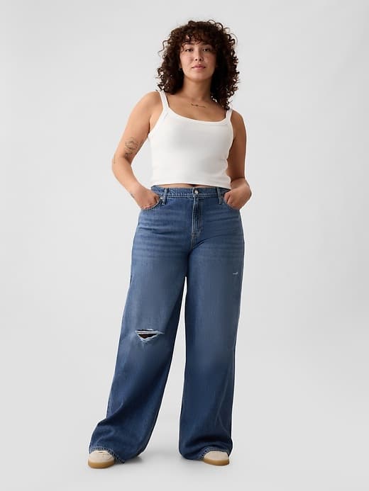 Mid Rise UltraSoft Baggy Jeans thumbnail 16